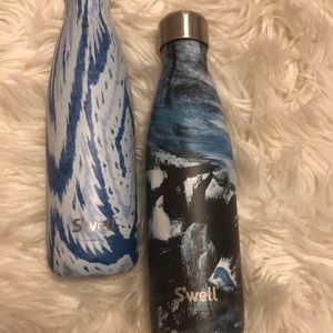 Swell 17oz waterbottles blue pattern